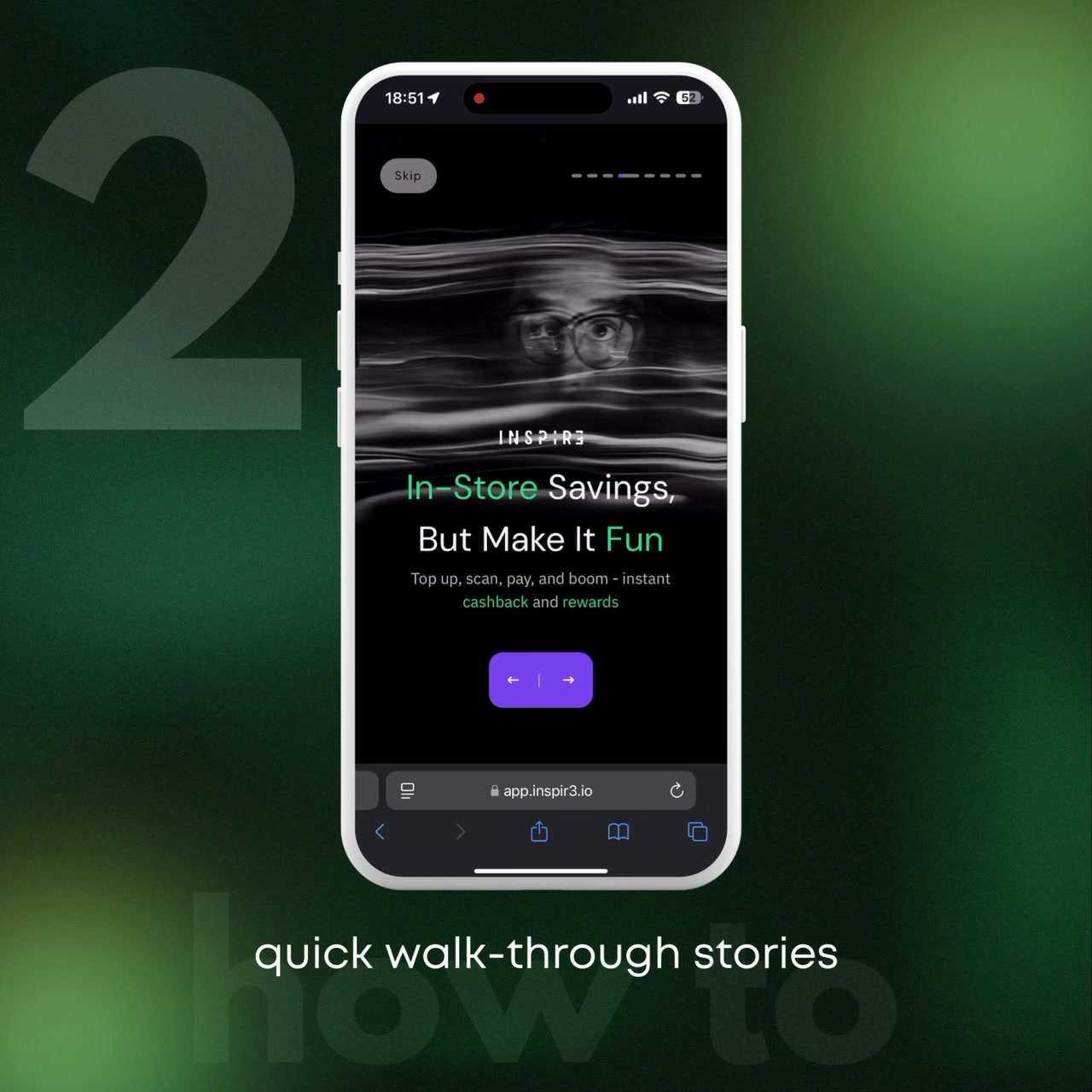 2. quick walkthrough stories
